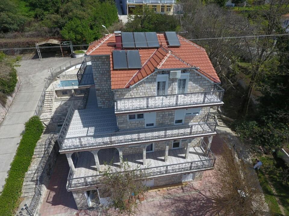 Vila Corovic Kumbor Esterno foto