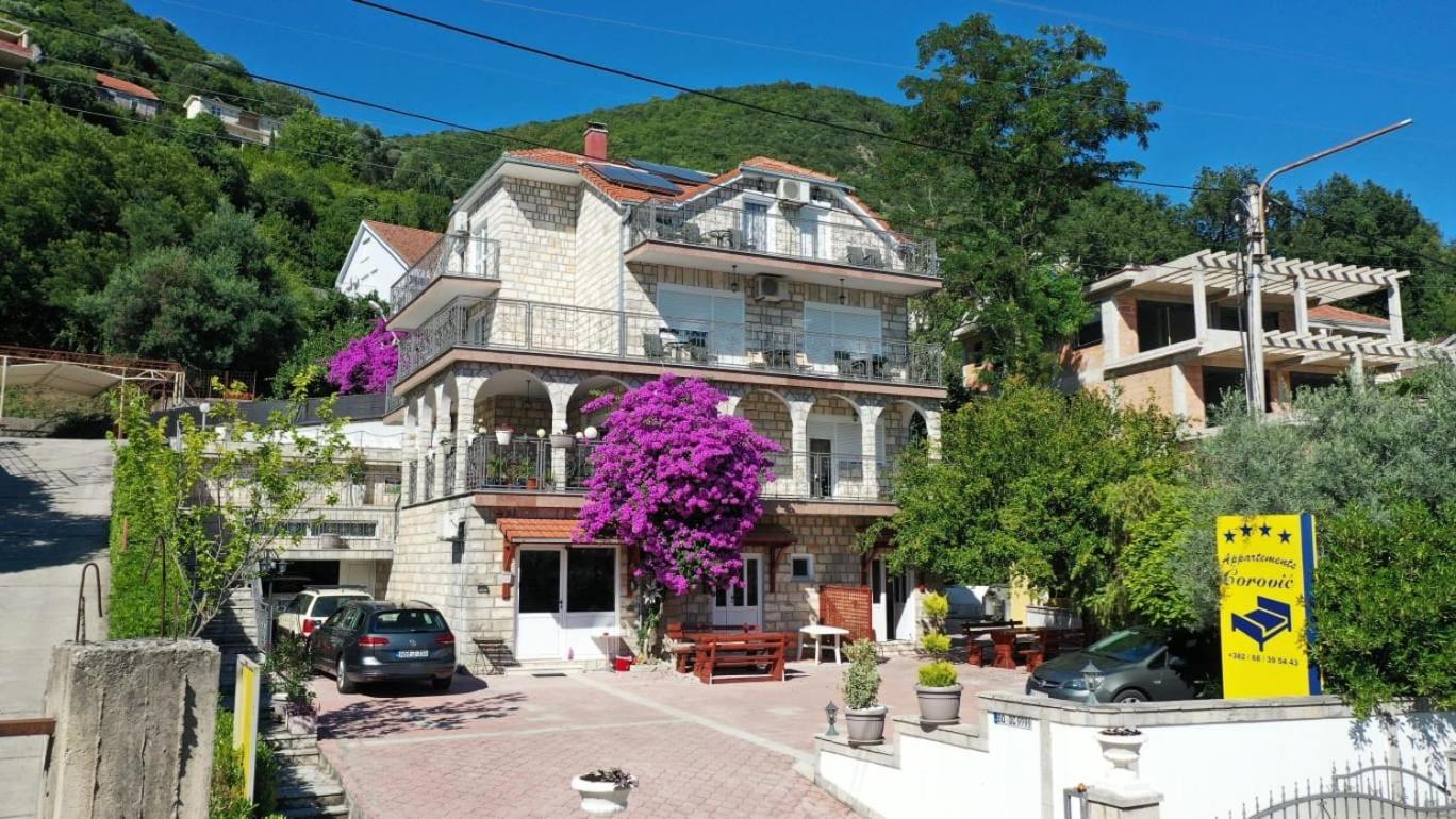 Vila Corovic Kumbor Esterno foto